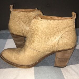 Lucky Brand Leather Ankle Boot FREE SHIPPING!